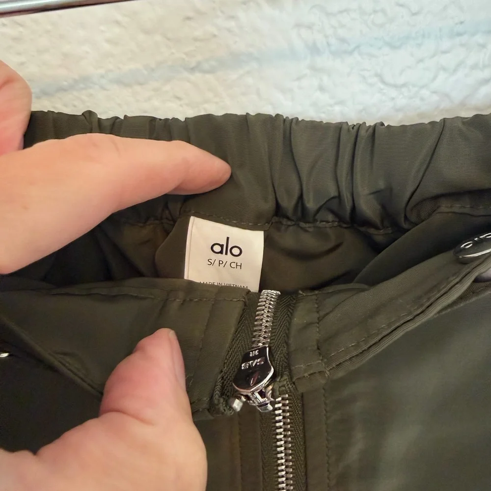ALO Yoga Olive Green Athletic Skort